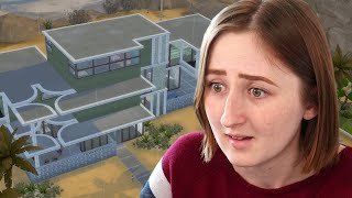 I tried renovating the awful Landgraab mansion in The Sims 4 [upl. by Gerc]