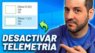 Cómo Desactivar la Telemetría en Windows ¡Ahora Vuela [upl. by Pomona]