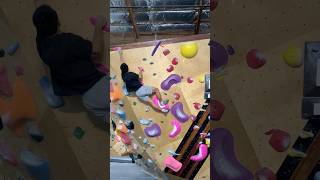 102122 V45  grotto bouldering climber garethclimbing climb climbing rockclimb yessir [upl. by Drucie]