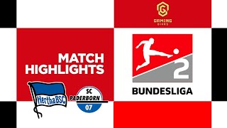 Hertha vs Paderborn  Highlights  2 Bundesliga 202425 [upl. by Winwaloe]