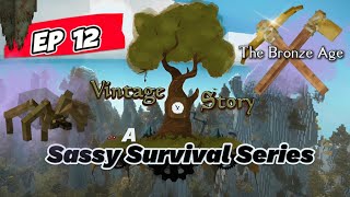 A Sassy Survival Ep 12  Vintage Story [upl. by Ennayar675]