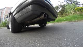 BMW 325i E30 Straight pipe  GoPro HD [upl. by Atikahs]