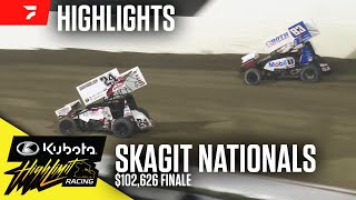 Skagit Nationals 102626 Finale  Kubota High Limit Racing at Skagit Speedway 83124  Highlights [upl. by Aneleasor]