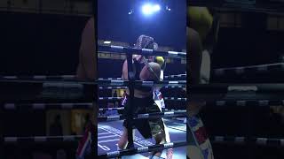 Some female Boxing savagery going on at Bad to the Bone [upl. by Reddin]