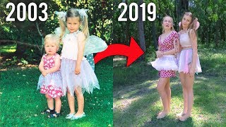 SIBLINGS RECREATE THEIR BABY PHOTOS  Georgia Productions [upl. by Alliber]