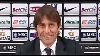 La conferenza stampa di presentazione di Antonio Conte [upl. by Golter]