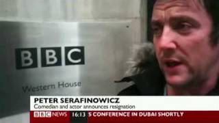 Peter Serafinowicz Quits BBC [upl. by Rozele]