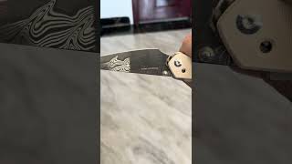 Civivi Vision FG Damascus  White G10 [upl. by Macfadyn]