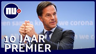 Tien jaar Rutte opvallende en opmerkelijke uitspraken  NUnl [upl. by Tnayrb751]