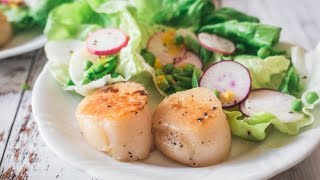 Gordon Ramsays Scallop Recipe With A Twist [upl. by Johm]