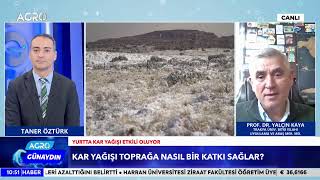 CANLI Son Yağışlar Tarlalara Nasıl Etki Etti  AGRO TV İLE GÜNAYDIN [upl. by Naujad]