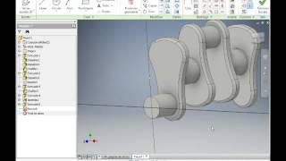 MOTOR V8  CIGUEÑAL INVENTOR [upl. by Kahle]