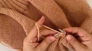 💯Kış Boyunca Üzerinizden Çıkarmayacağınız Salaş Hırka 🤩🎉easy knitting [upl. by Nylzzaj]