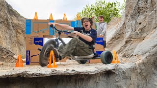 We try to Build the Ultimate Off Road Drift Cart for Dangerous Stunts [upl. by Fortunna]