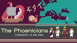 THE PHOENICIANS  Creators of the alphabet History for kids [upl. by Airotna]