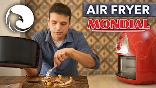 Avaliação de Fritadeira sem Óleo AIR FRYER Mondial Family 32L Inox  HARPYJA [upl. by Sennahoj]