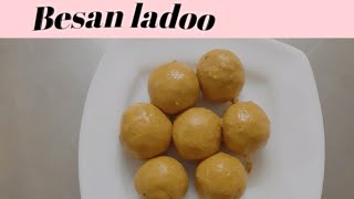 Besan ladoo recipe  besan ke laddu recipe  ಬೆಸನ್ ಲಡ್ಡು ಮಾಡುವ ಸುಲಭ ವಿಧಾನ [upl. by Kaylil332]