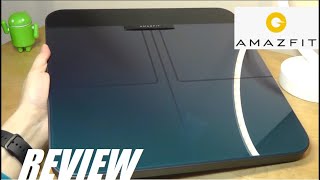 REVIEW Amazfit Smart Scale WiFi Connected Full Body Composition Analysis BMI [upl. by Ylekalb]