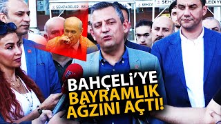 Özgür Özel MHP Lideri Devlet Bahçeliye Bayramlık ağzını açtı [upl. by Briney]