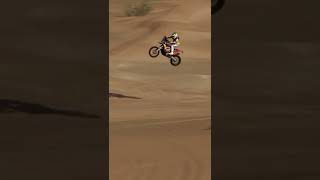 Amazing Motorcycle Jump in Dakar [upl. by Le]