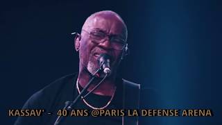 KASSAV  LIVE MWEN DIW AWA  PARIS ARENA LA DEFENSE [upl. by Allemap]