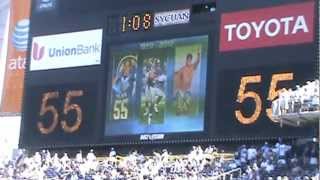 Jr Seaus Jersey Retirement San Diego Chargers [upl. by Lamberto]