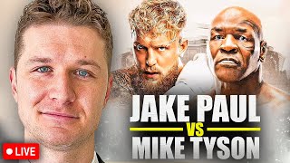 Jake Paul vs Mike Tyson LIVESTREAM Watch Party From Dallas With Papa Plem The WADE Concept [upl. by Fairfax]