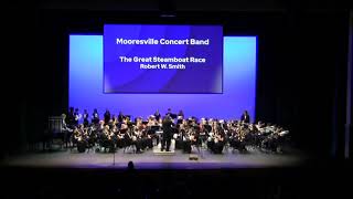 The Great Steamboat Race  Robert W Smith Mooresville Symphonic Band [upl. by Hgielanna]