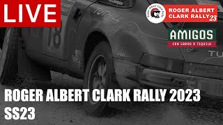 LIVE Roger Albert Clark Rally 2023  Stage 23 [upl. by Derward]