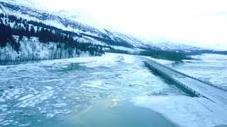 Valdez Avalanche Keystone Canyon 2014 [upl. by Acirat]