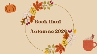 Bookhaul Automne 2024 🍁🎃📙 [upl. by Renie636]