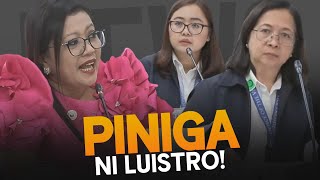 Piniga ni Luistro ang opisyales ni Duterte kaugnay sa paglustay ng OVP sa kontrobersyal Confi funds [upl. by Atinwahs694]