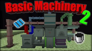 Basic Machinery Addon v2 MCPE Pocket Edition Minecraft [upl. by Atel]