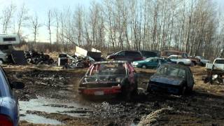 2011 Backyard demolition derby [upl. by Lihcox]