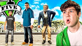 SOBREVIVIENDO 100 AÑOS como FRANKLIN en GTA 5 👶⚰️ Mods [upl. by Eeima550]