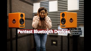 Documenting the Process of Hacking Bluetooth Speakers Connecting and Jamming [upl. by Eetnwahs]