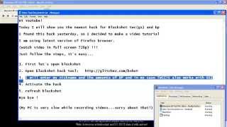 Blackshot Hack For GS BP TWC [upl. by Ecyoj]