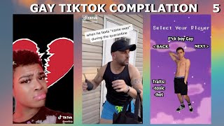 funny gay tiktok compilation 🌈 [upl. by Nabru]