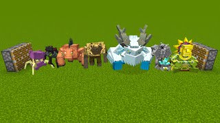 All New Mutant Mobs  All Mowzies Mobs [upl. by Drofnil680]