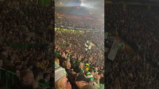 Celtic 31 Leipzig Celtic park erupts for Reo Hatate [upl. by Hcaz]