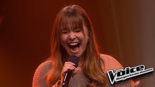 Inger Lise Hope  Adagio Lara Fabian  Blind audition  The Voice Norway 2024 [upl. by Shani]