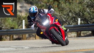 2018 Honda CBR650F and CB650F First Test Review Video  Riders Domain [upl. by Nreval]