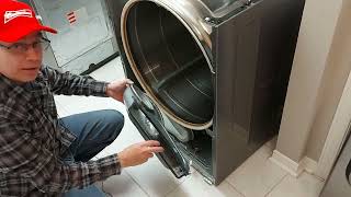 Replace the Dryer Belt On Any Front Clothes Dryer  STEP BY STEP DIY [upl. by Kristofor257]