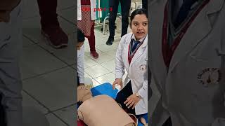 CPR training  how to do CPR part3 continue  Live demo of CPR  compression training cpr [upl. by Ellevehs]