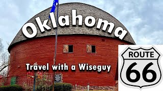 Route 66 Oklahoma  every town along the way  46 of them [upl. by Lemal]