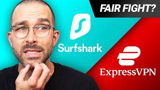 Surfshark VPN vs ExpressVPN  Which one you should choose in 2024 [upl. by Annalee760]