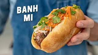 20 Minute Banh Mi Sandwich  Weeknighting [upl. by Lednahs]