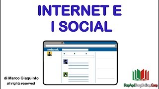 INTERNET E I SOCIAL lessico italiano [upl. by Yate]