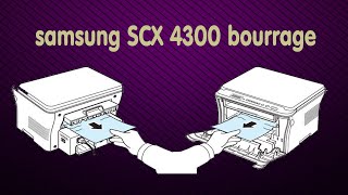 samsung SCX 4300 bourrage [upl. by Florinda115]