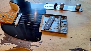 telecaster kit relic nitrocellulose [upl. by Bertie]